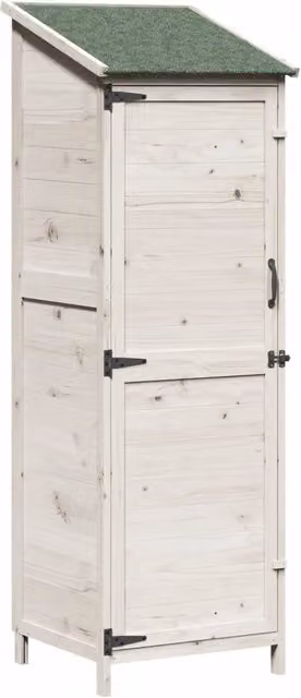 Capanno da Giardino Bianco 59,5 x 56 x 176,5 cm CFW8462021