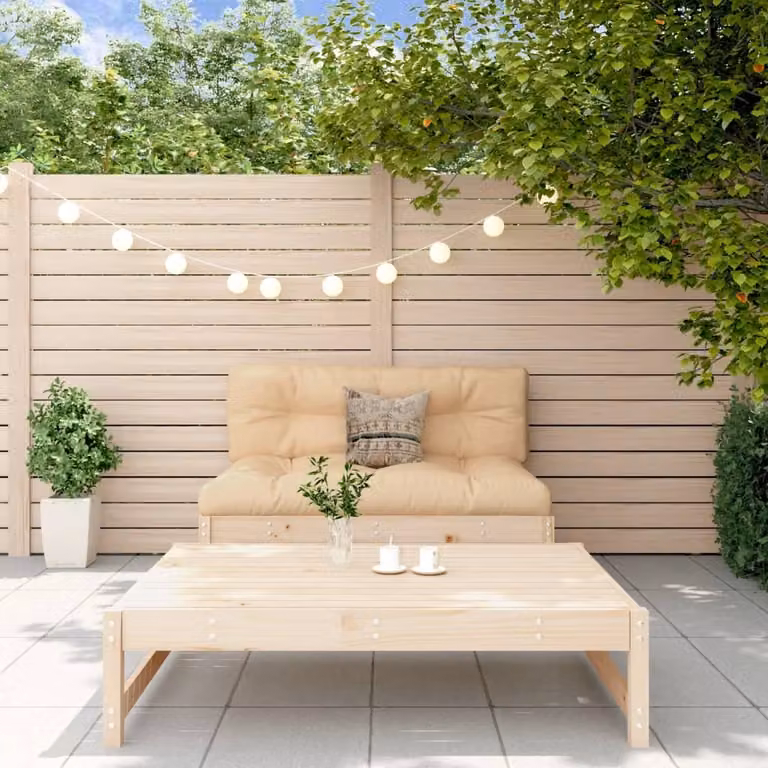 Maison Exclusive - Set da giardino 2 pezzi in legno massello di pino