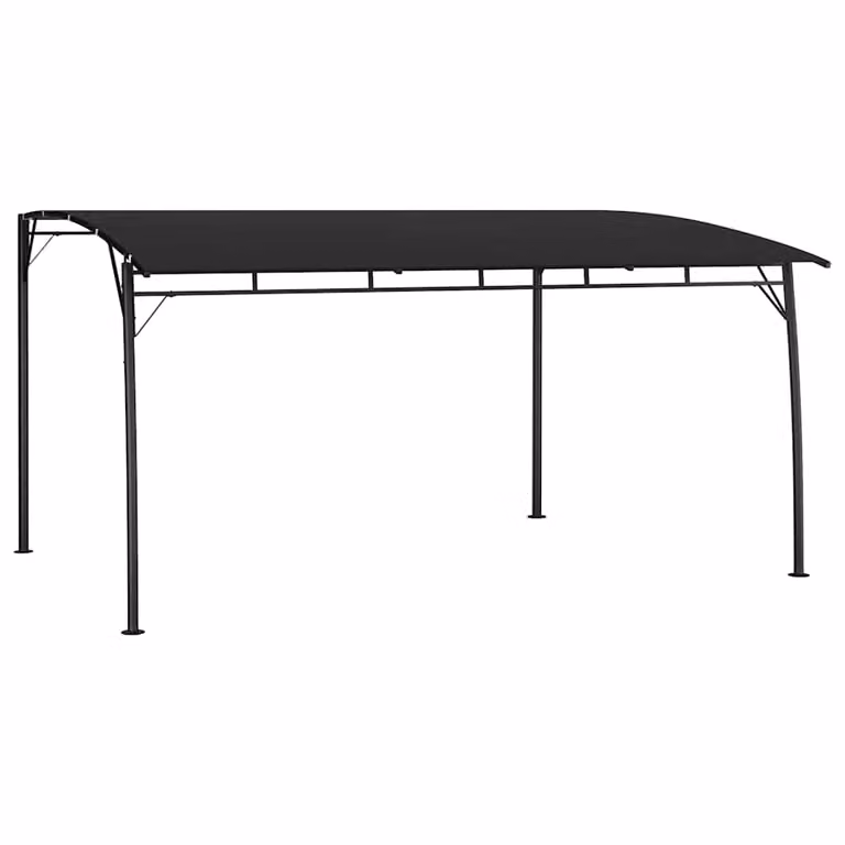 Ombrellone da sole vidaXL Antracite L: 4 m, P: 3 m, H: 2,55 m
