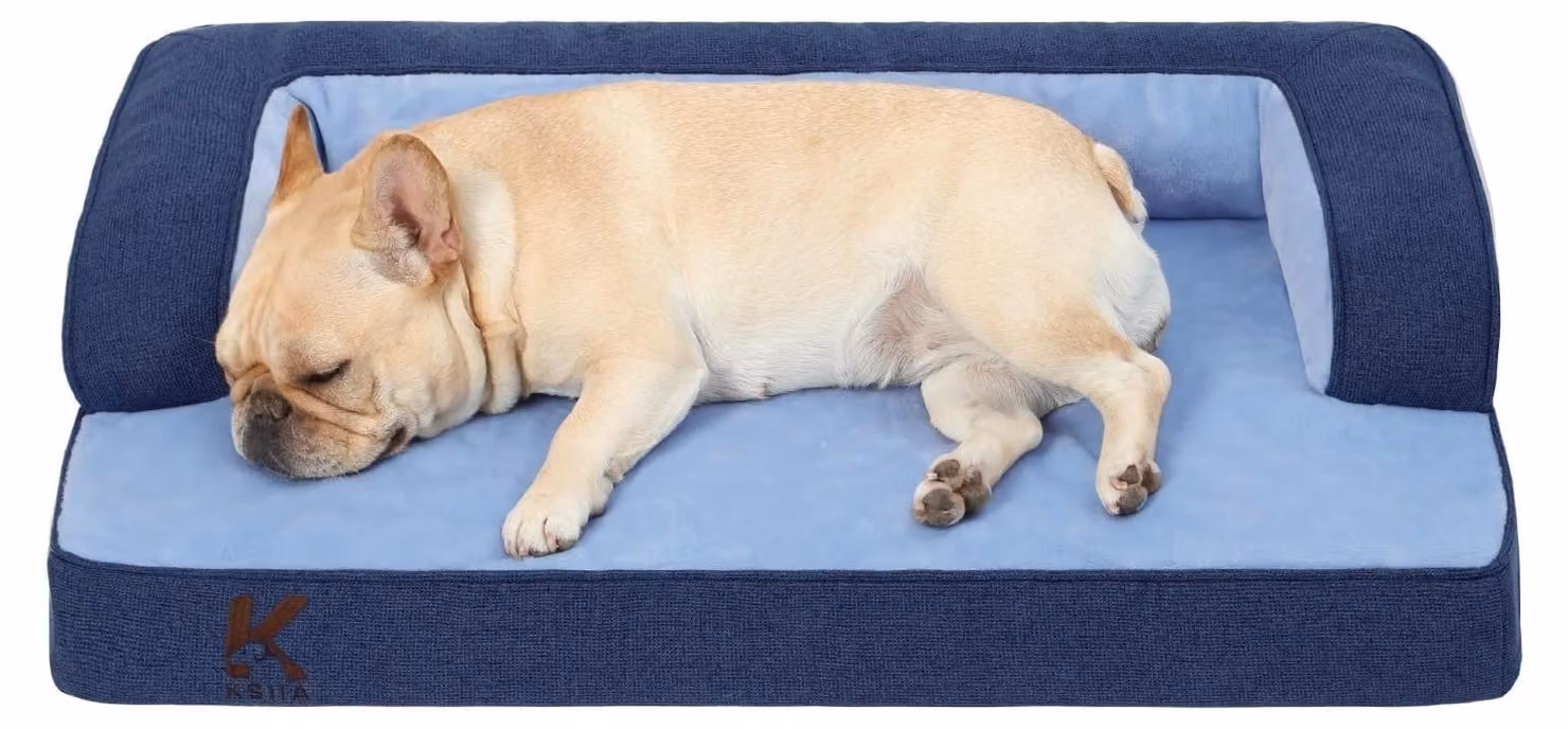 Letto ortopedico per cani con coprisedia lavabile