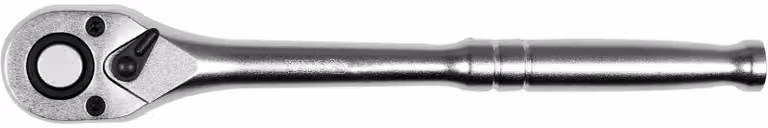 Chiave a bussola da 1/4" con manico in metallo, acciaio CrV 6140, 72 denti