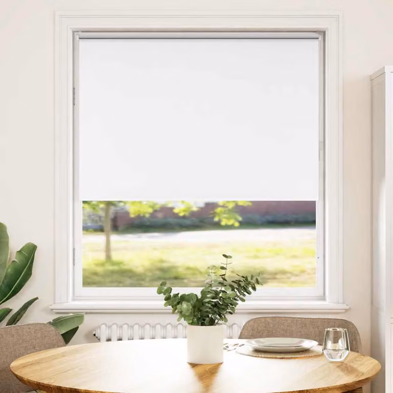 vidaXL Tenda a Rullo Oscurante 100x130 cm Larghezza Tessuto 95,7 cm