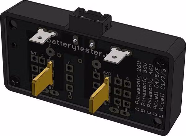 batterytester Smart-Adapter AT00062 Cavo adattatore Adatto per Panasonic 26 V Premium e 36 V De Luxe