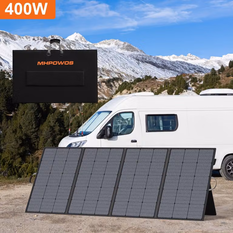 Pannello solare da 400W - Pannello solare portatile - Pannello solare pieghevole - Pannello solare mobile