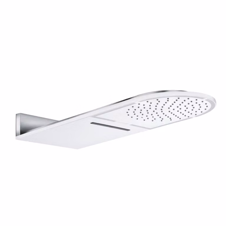 KLUDI A-QA Douche de tête, douche de tête métallique, Ø 250 mm, avec 2 types de jets, 6488091-00, 6488091-00