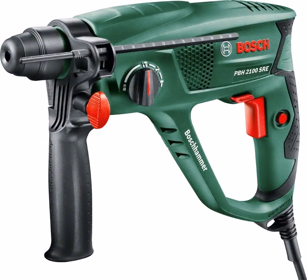 BOSCH 06033A9321 PBH 2100 SRE martello rotativo elettrico verde