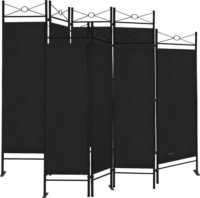 Set di 2 schermi Casaria® neri con finitura opaca per esterno e interno – 1