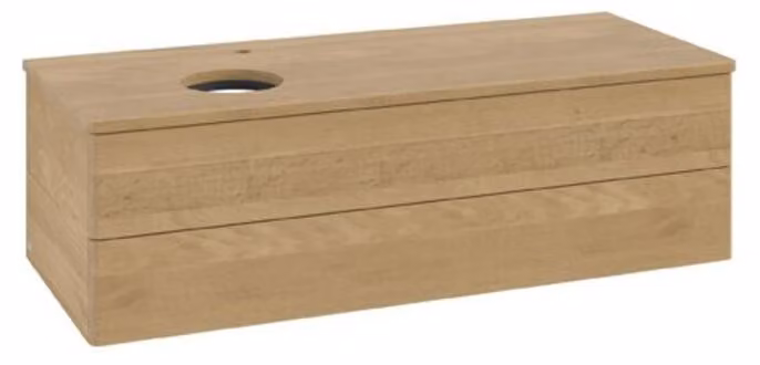 V&B Mobiletto senza struttura frontale Antao 120x36x50cm, HL, WBP hon. Oa, hon. Oa
