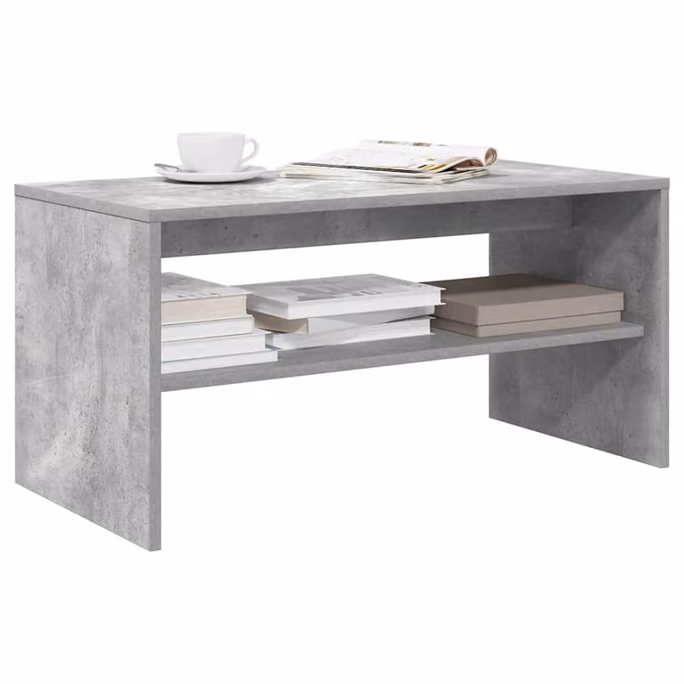vidaXL Mobile Porta TV Moderno Grigio Cemento in Legno e MDF L 80 x P 40 x H 40 cm