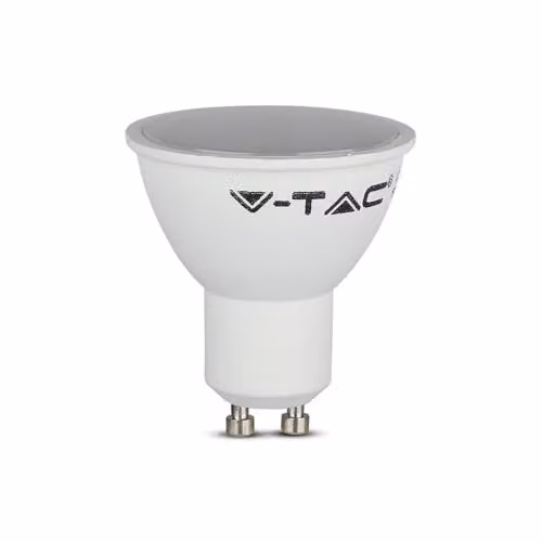 Faretto LED GU10 SMD 4.5W 110° Copertura Satinata 4000K