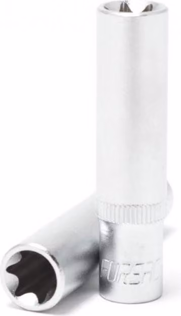 Chiave a bussola lunga TORX E10 1/2'' Cr-V