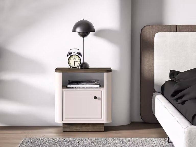 Comodino ARLENA - rovere/cashmere