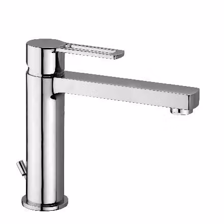 Paffoni Ringo - Miscelatore per lavabo con bocca di erogazione, cromo RIN073CR