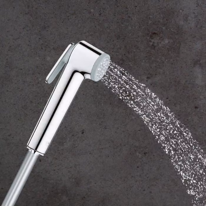 Set GROHE Vitalio Trigger Spray 30 con doccetta e supporto a muro, 1 tipo di getto, cromato