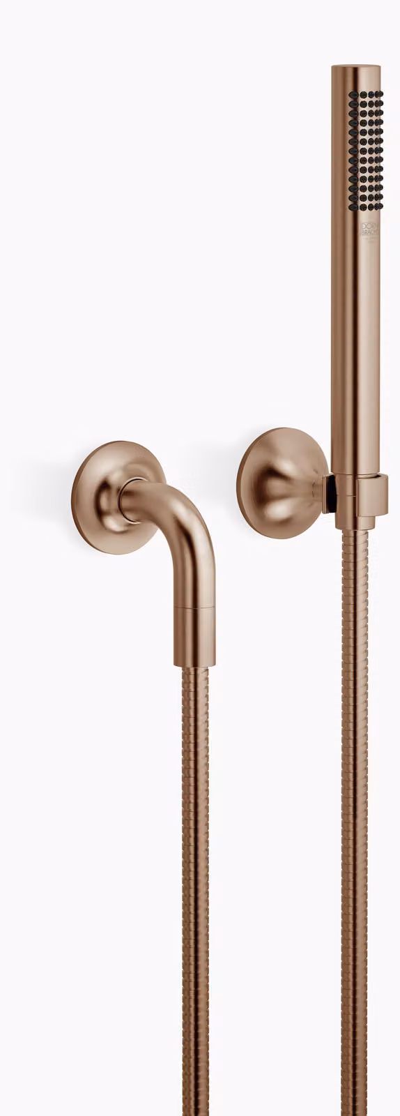 Garniture de douche VAIA Dornbracht avec rosaces individuelles, flowReduce, 27808809-420010, 27808809-420010