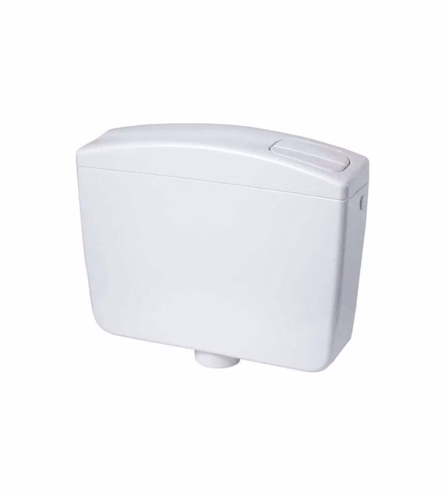 IDRO-BRIC Cassetta WC a zaino completa bianca 2 tasti 7 litri