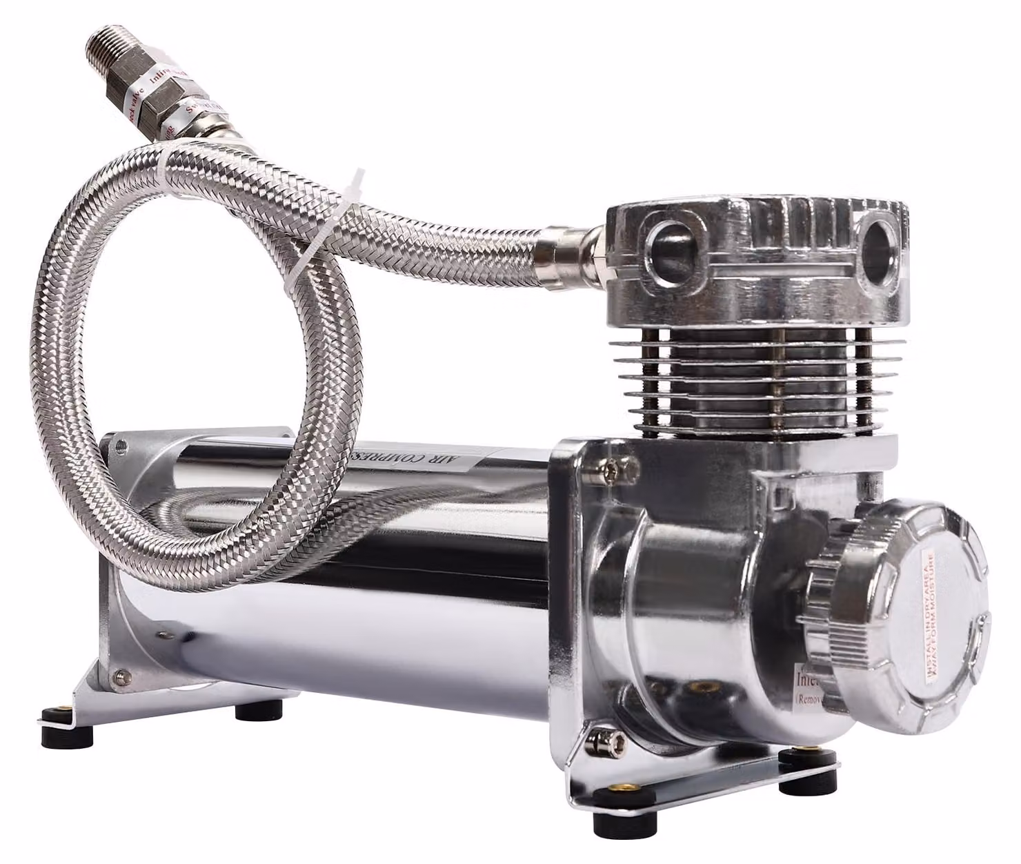 Compressore d'aria portatile - 200 PSI - alimentazione a 12V - realizzato in ferro e rame