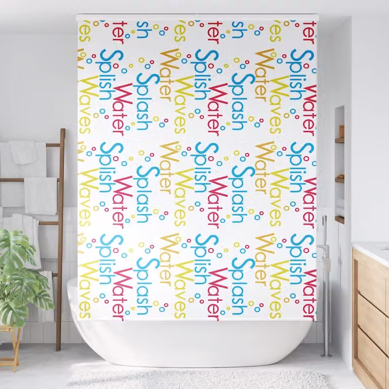 Tenda a Rullo Doccia Cassonetto 150x240 cm Larghezza Tessuto