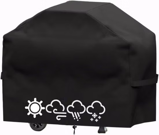 Copertura per barbecue a gas, resistente ai raggi UV, impermeabile, antivento
