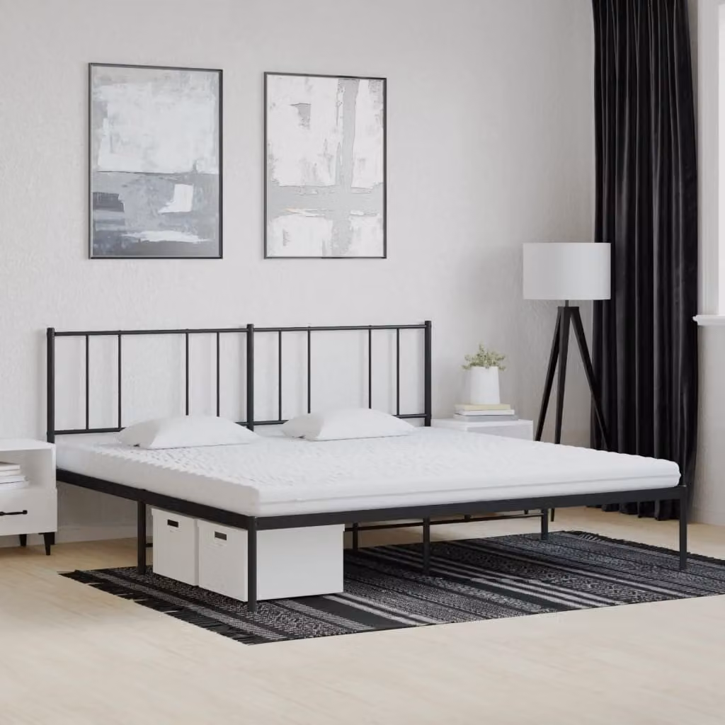 Materasso in Schiuma Bianco 200x200 cm 7 Zone Durezza 20 ILD