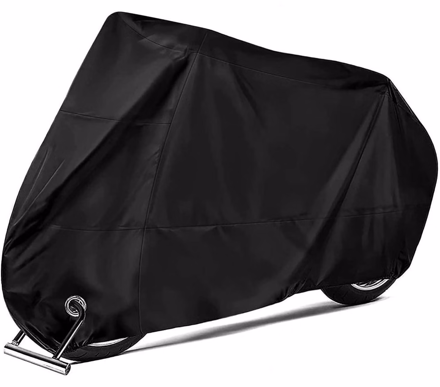 Copertura per moto XXL, realizzata in tessuto Oxford 190T, impermeabile, colore nero, dimensioni 245 x 105 x 125 cm