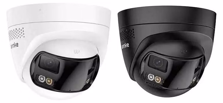 Telecamera di sicurezza, grandangolo 180°, rilevamento del movimento tramite intelligenza artificiale, modello 3, senza spina