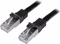 Cavo di rete Ethernet LAN Cat6 S/FTP Startech.Com Nero 1 m N6SPAT5MBK