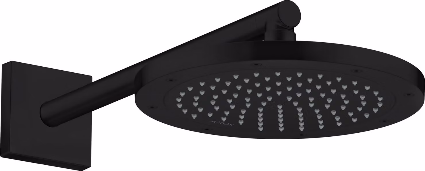 hansgrohe AXOR ShowerSolutions bras de douche, 390mm, carré, 26436670, 26436670