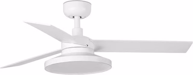 RUDDER TAK S Ventilatore da soffitto bianco/frassino 4000K