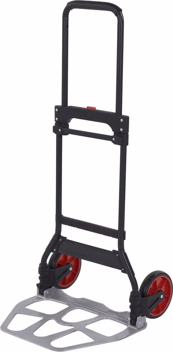Carrello a mano pieghevole - 120 kg 485 x 350 mm 5,6 kg Ø 175 mm