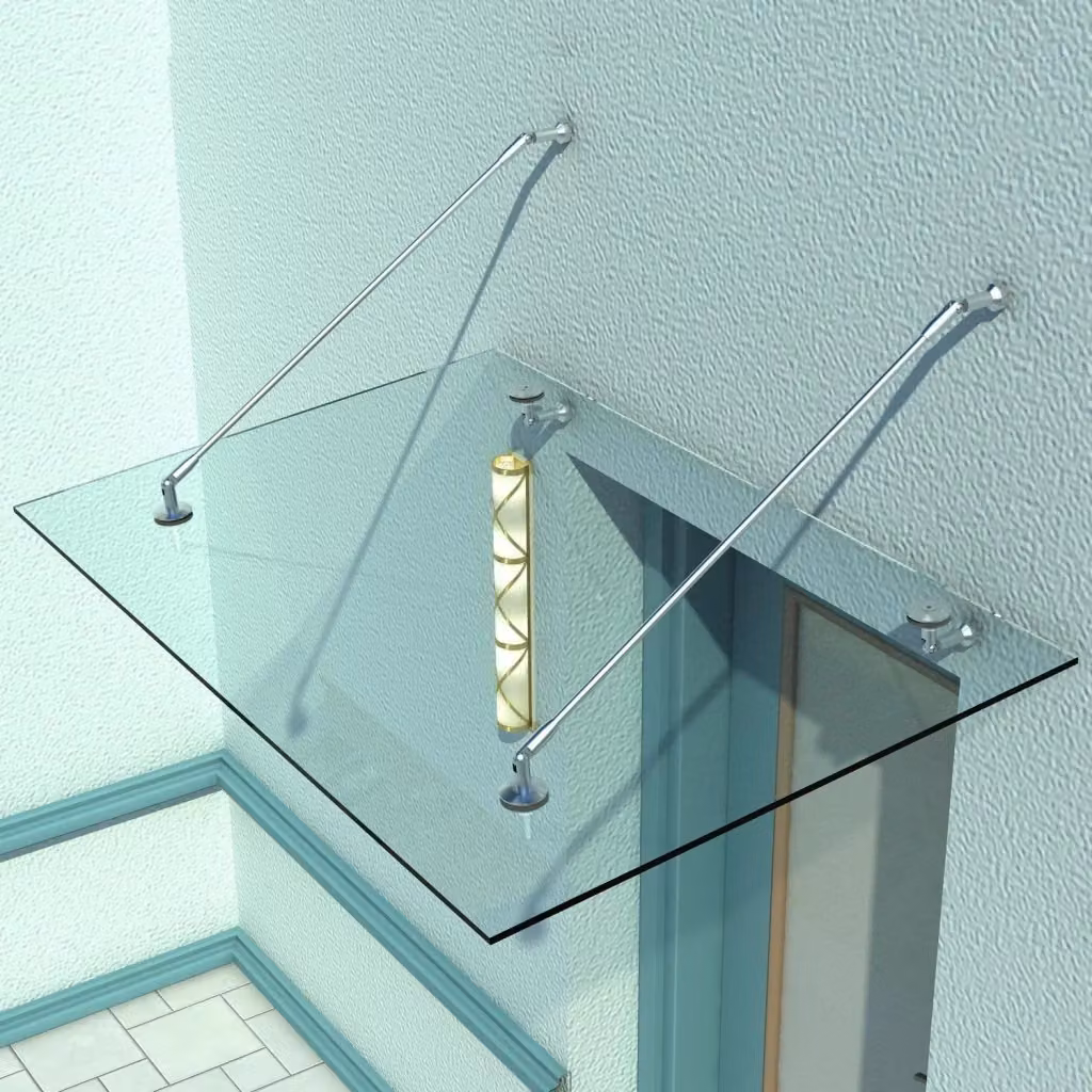 Cappa aspirante Zephmum in vetro temperato trasparente e acciaio con montaggio a parete L: 150 cm, P: 90 cm – 2