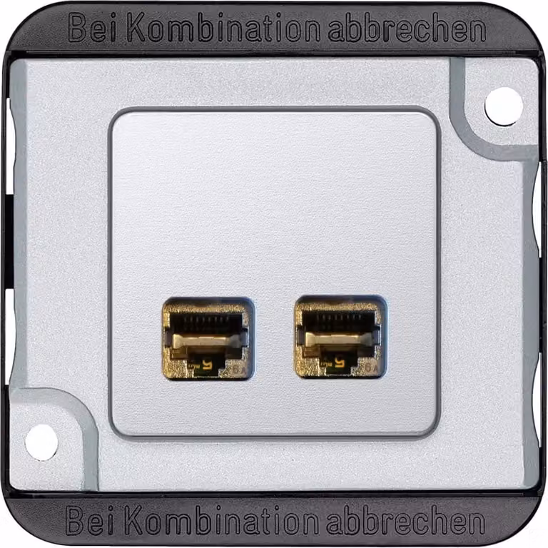 Modulo di connessione Merten RJ45 a 2 poli MEG4576-7022