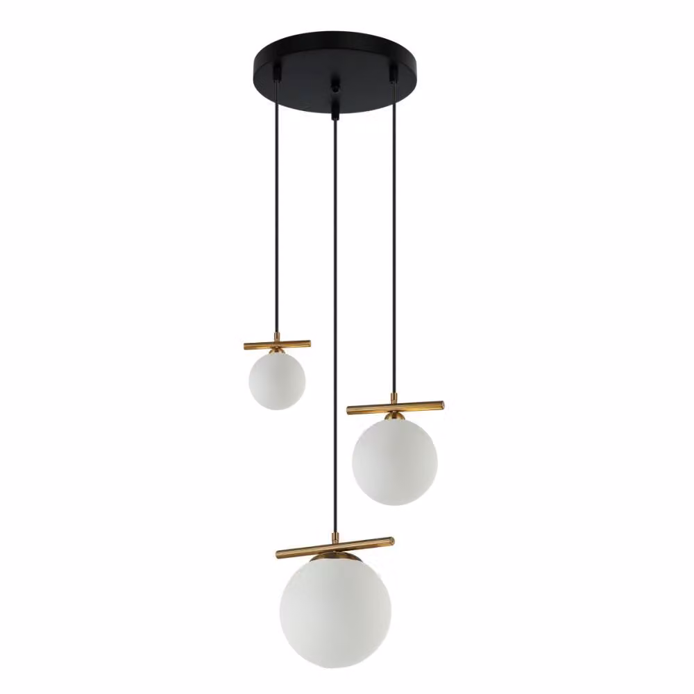 Lampada a sospensione MERSETA PND-463323A-BRO+W Italux