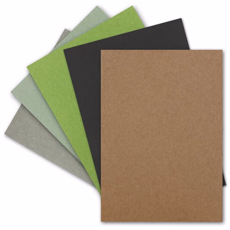 Carta kraft DIN A4, 120 g/m², marrone, riciclata, 50 fogli