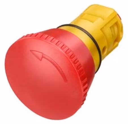 Comando fungo di arresto di emergenza. - Comando pulsante rosso IP65 3SB2000-1AC01