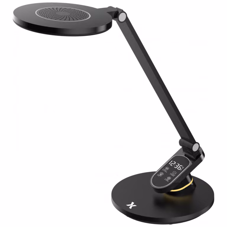 LuminaraFlex 10W Lampada da scrivania a LED dimmerabile Nero