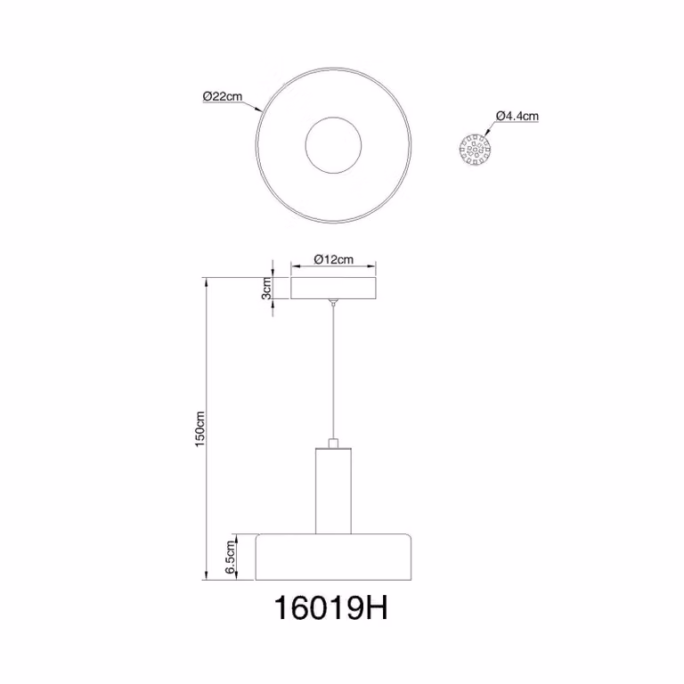 Globo Lampada LED a sospensione Grant, Ø 22 cm, grigio fumo, vetro Grant, Alluminio / Grigio / Zincato, Soggiorno / Sala da pranzo, Alluminio