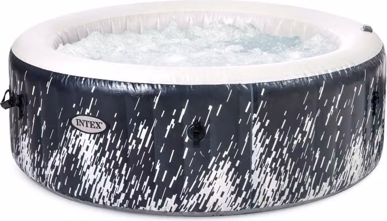 Vasca idromassaggio Intex 28494 Purespa Glow Deluxe Bubble per 4 persone