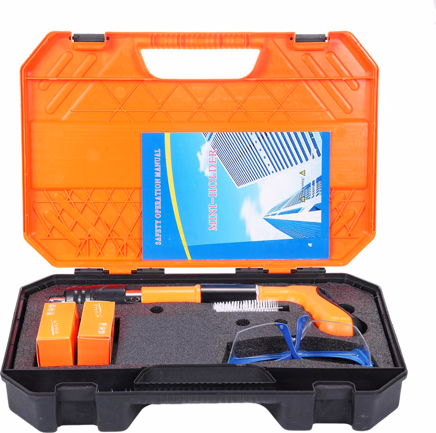 Attrezzo per il fissaggio a parete dei chiodi Pistola manuale a canale regolabile a 5 velocità per la lavorazione del legno in casa