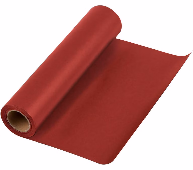 Rotolo di carta kraft rossa, 30,5 cm x 30 m, riciclabile, ideale per lavori manuali e imballaggi