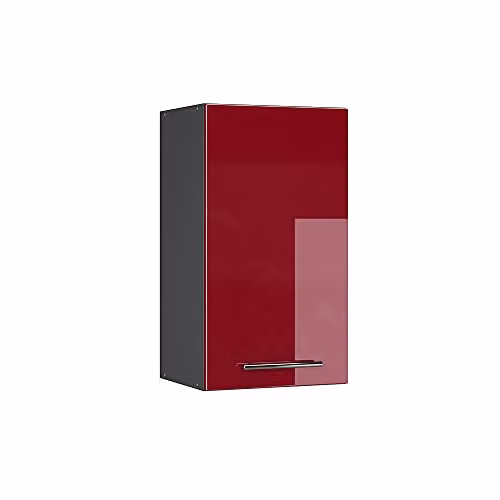 Vicco Pensile da cucina Fame-Line, Bordeaux lucido, 40 cm