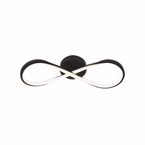 V-TAC Lampadario LED da Soffitto 24W dal Design Moderno Colore Nero 3000K