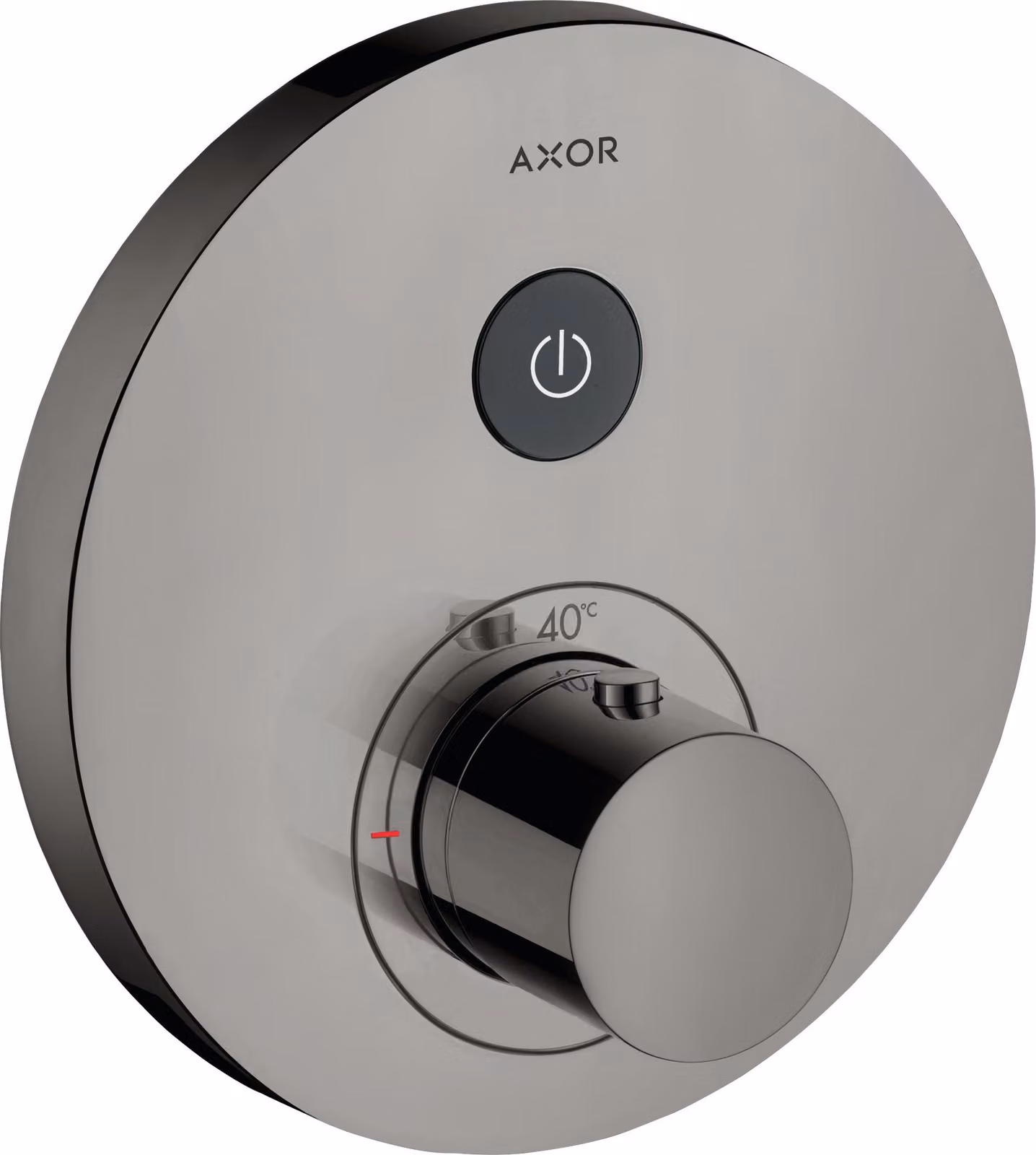 hansgrohe AXOR Starck ShowerSelect Thermostat rond à encastrer pour 1 consommateur, 36722330, 36722330