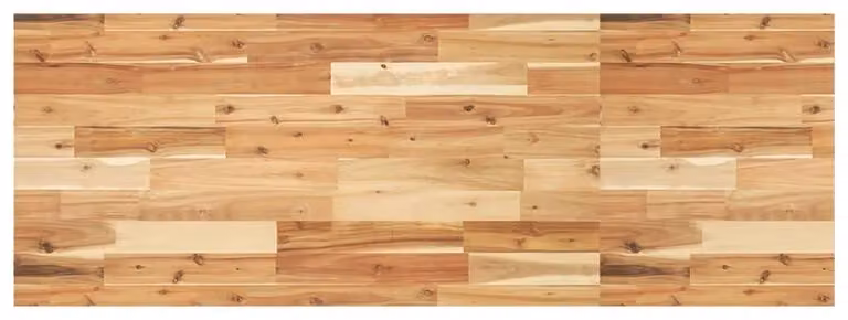 Top per lavabo in legno massello, dimensioni 140 x 50 cm