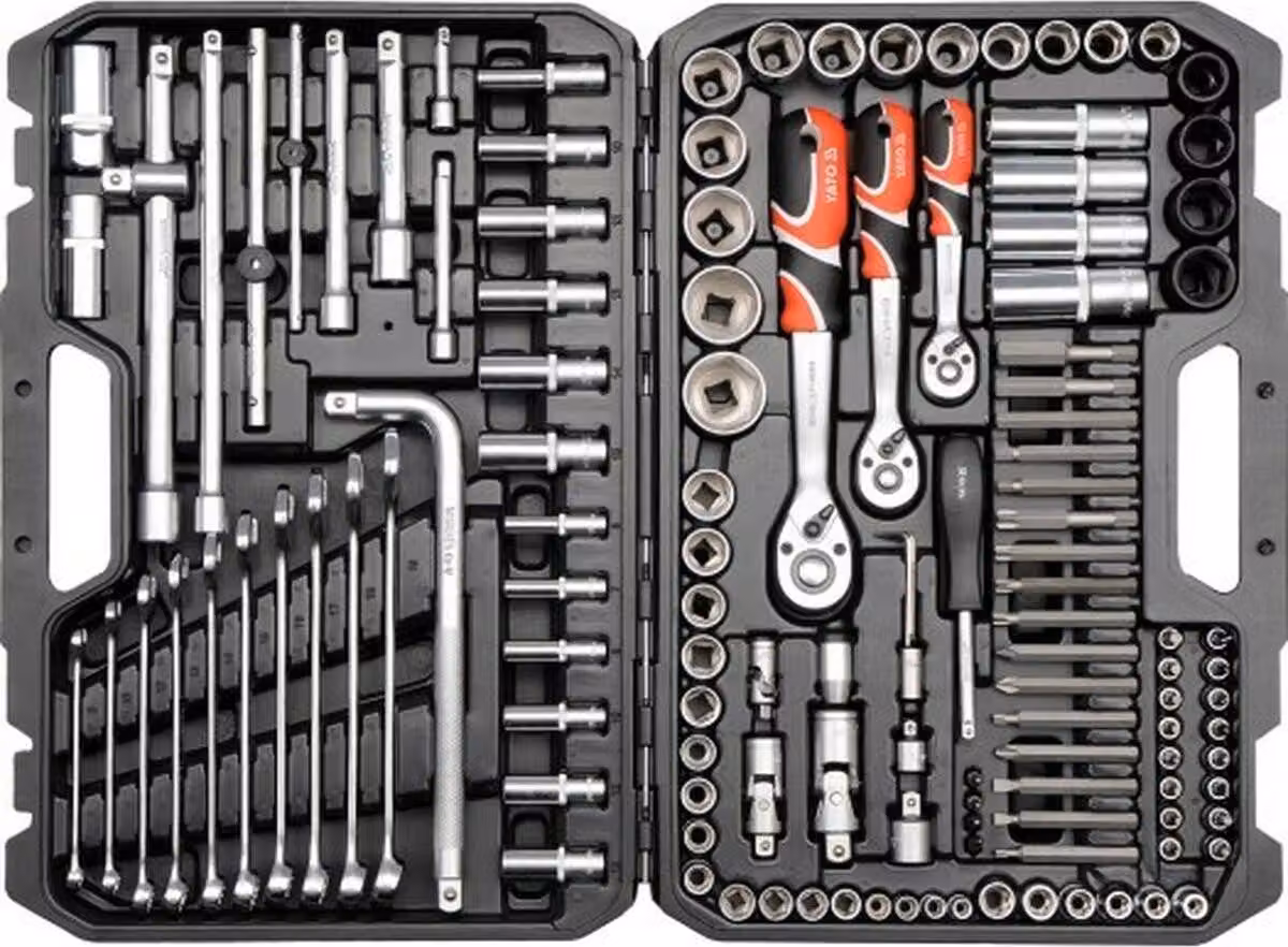Yato YT-38872 mechanics tool set 128 tools