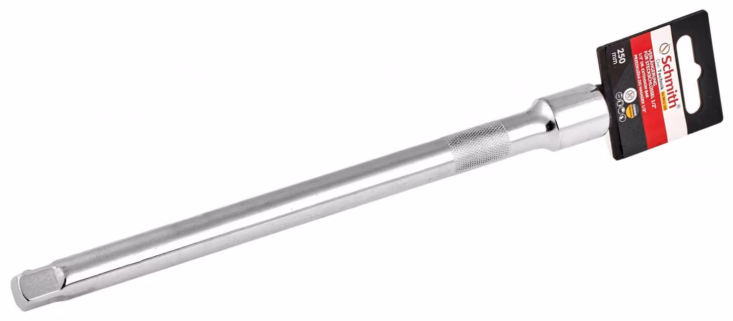 Prolunga per chiave a bussola Schmith, 1/4", 150 mm, PRO, acciaio CrV, per chiavi a bussola, bussole, utensili e accessori per officina. Adattatore per inserti per chiavi a bussola