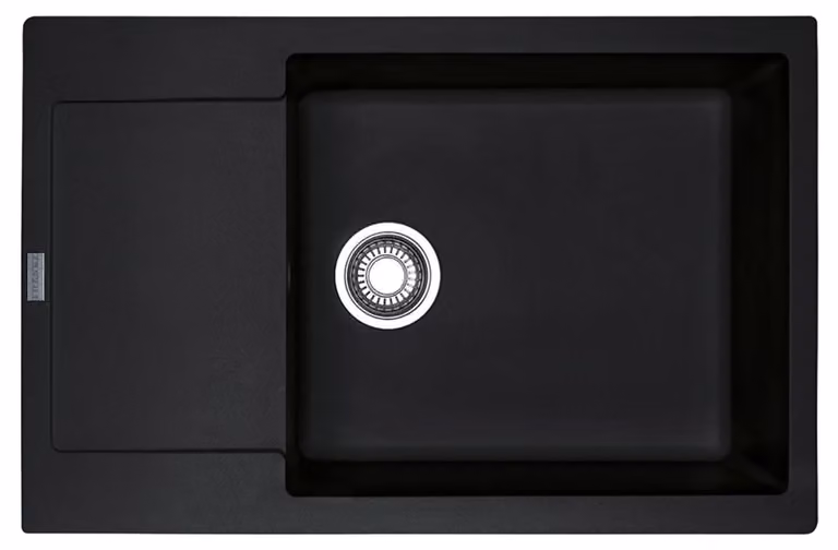 Franke Maris lavello da incasso Fragranit lavello MRG 611-78 XL Onyx pulsante in acciaio inox da 60 cm 114.0476.149