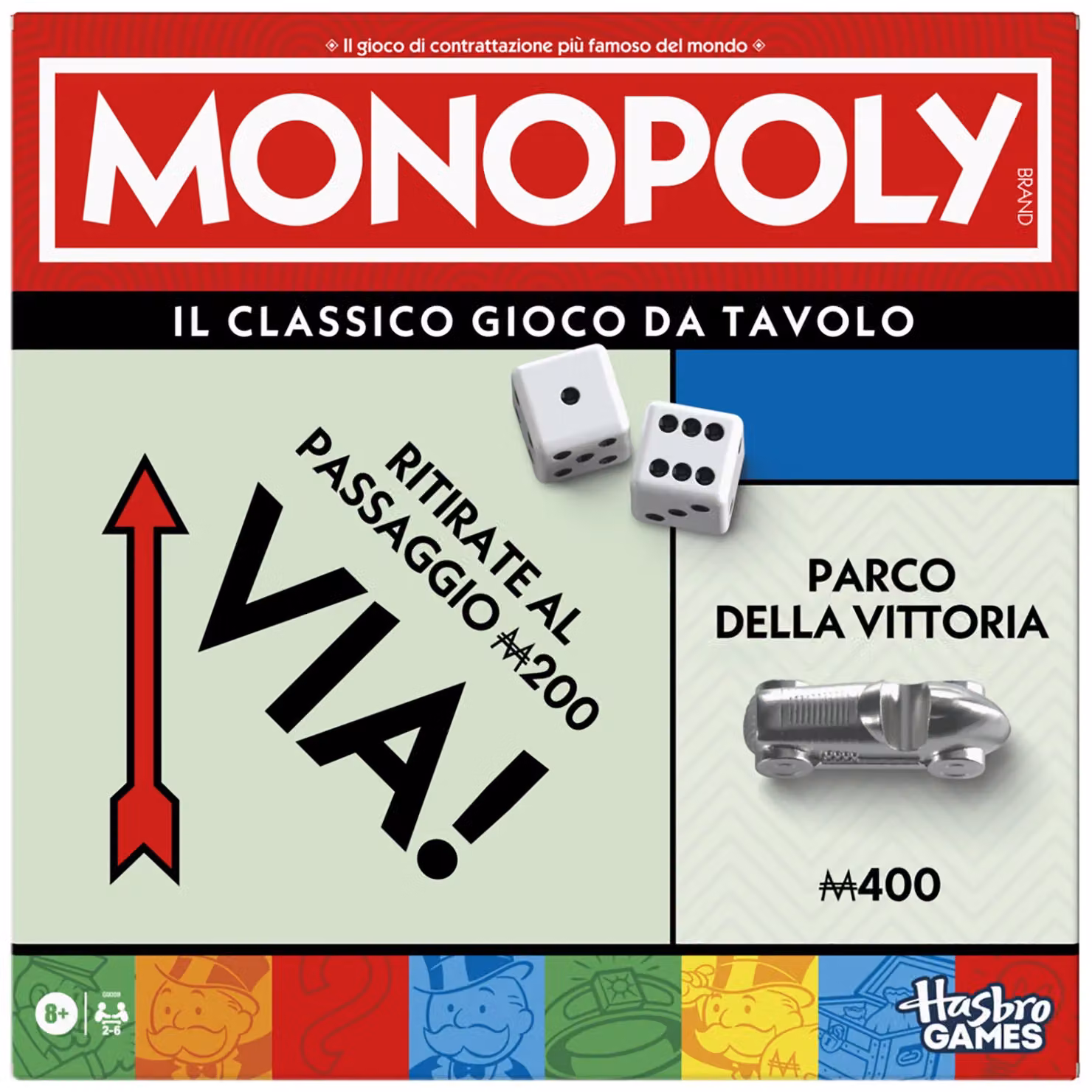 Hasbro Monopoly Classic Refresh Gioco da Tavolo Multicolore per 8+ Anni – 3