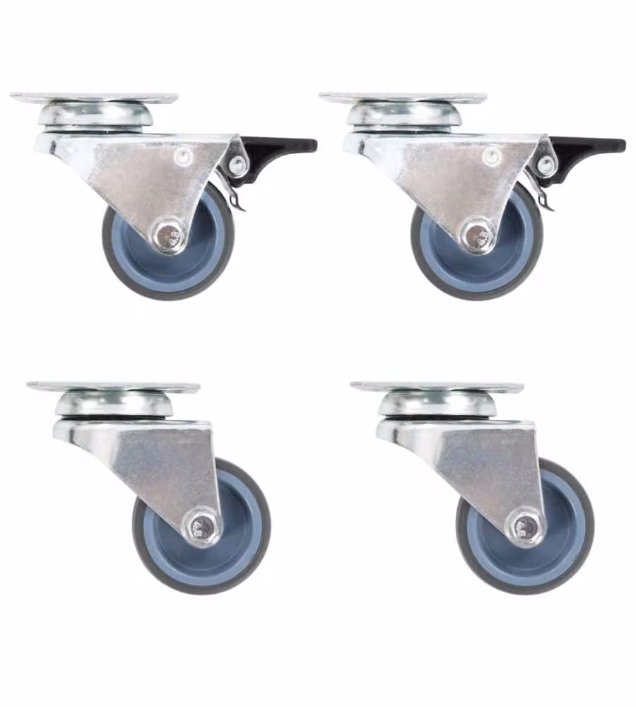 Ruote Girevoli Gemellate 32 pz 50 mm 277925