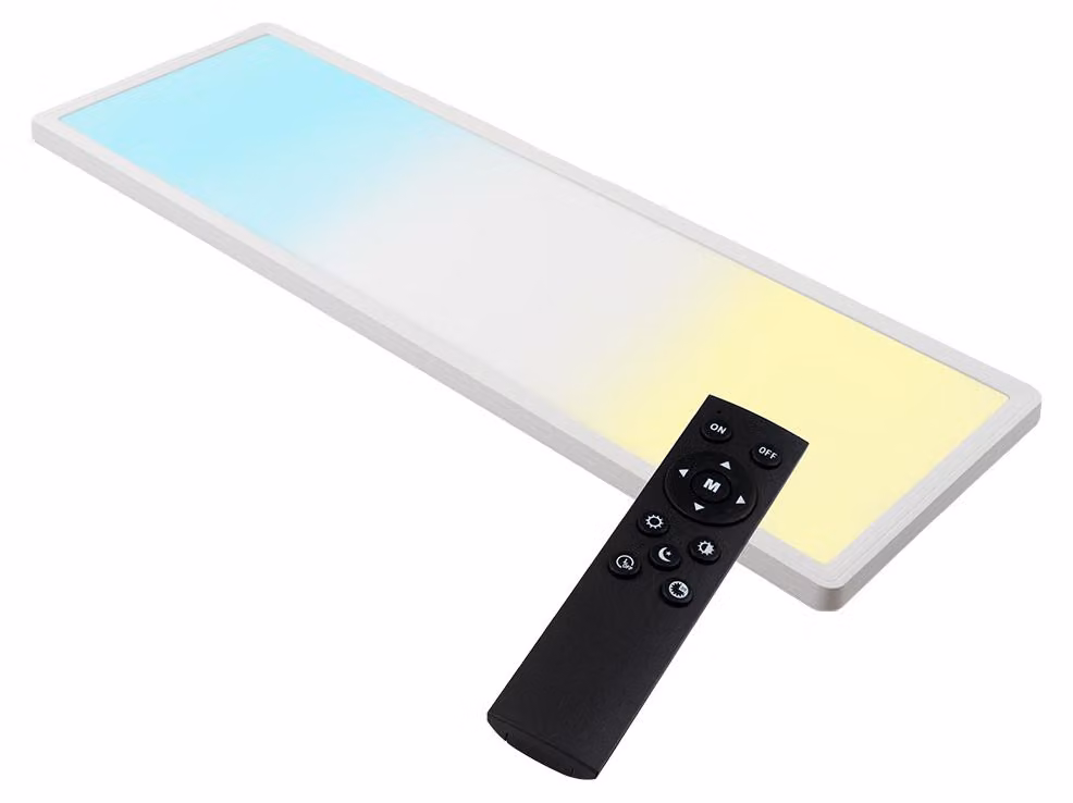 LUXULA, plafoniera a LED da incasso, 24 W, temperatura di colore regolabile (CCT) a 3000 K, 4000 K e 6500 K (bianco caldo, neutro e freddo), colore bianco, grado di protezione IP44, dimmerabile